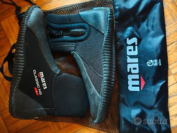 Calzari sub Mares Classic, Taglia 8, Come nuovi