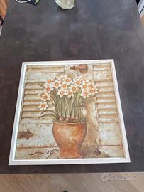 Splendido quadro narcisi
