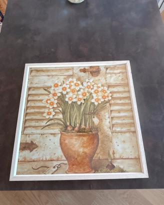 Splendido quadro narcisi