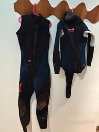 Muta sub MARES donna taglia 1 5mm