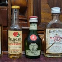 Collezione rare bottiglie mignon whisky Scotch '70
