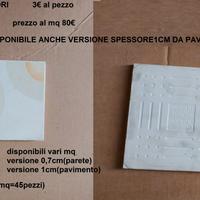 Piastrelle R.Ginori di Campi,Gariboldi,Scarzella