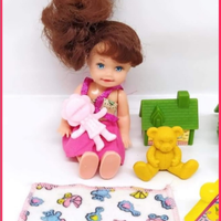 Bambola Barbie Shelly bambolina vintage gioco casa