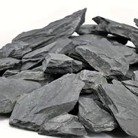 Rocce di Ardesia Nera Naturale - da 10 a 40 cm