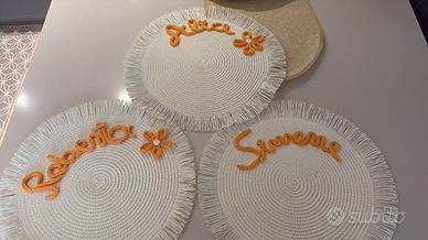 Tovagliette personalizzate Tricotin