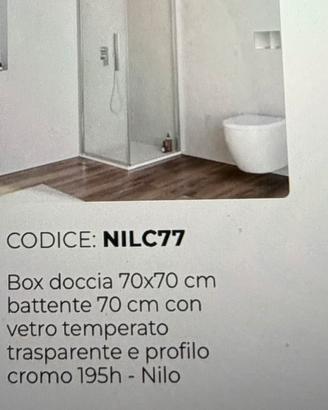 Box doccia vetro temperato