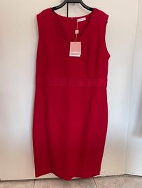 Abito donna rosso Cannella