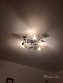 lampadario arte povera 