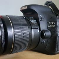 Canon EOS 600d + 18-55 + borsa