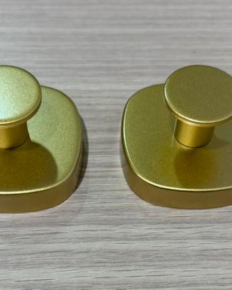 Set di 4 ganci a ventosa in acciaio inox nuovi
