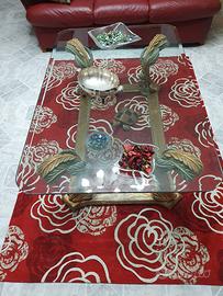 Tavolino in cristallo