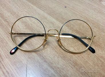 Casanova C01 montatura per occhiali rotondi vintag