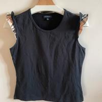 Burberry T-shirt cotone smanicato