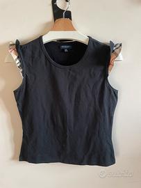 Burberry T-shirt cotone smanicato