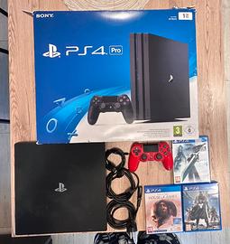 PS4 PRO - PLAY STATION 4 PRO 1 TB + 3 giochi