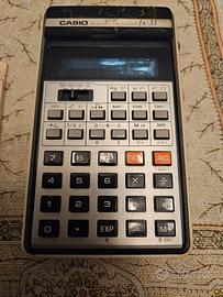 Calcolatrice Casio fx 31 fine anni '70