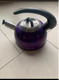 BOLLITORE KASANOVA MAI USATO COLORE VIOLA DA 1,6 L