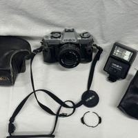 Fotocamera Reflex Minolta XG-1 Obiettivo Flash 200