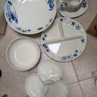 Set piatti per pesce