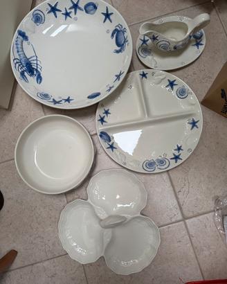 Set piatti per pesce