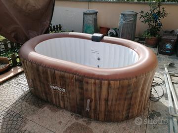 piscina idromassaggio aerobos riscaldata