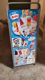 cartellone gelati vintage