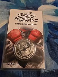 Street Fighter limited edition coin.