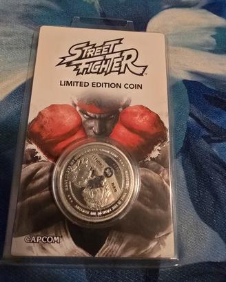 Street Fighter limited edition coin.