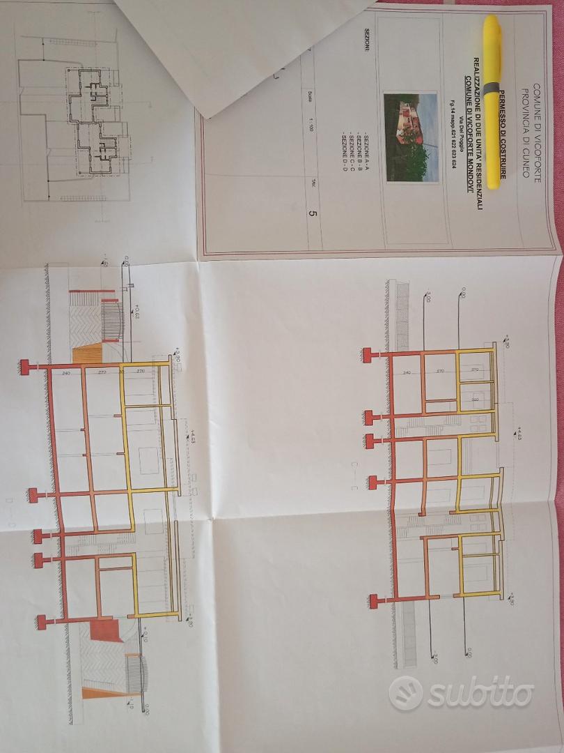 Terreno edificabile bella posizione con progetto - Vista 2