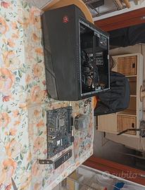 Case Msi, Scheda madre e alimentatore 500w