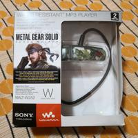 Mp3 walkman sony metal gear solid peace walker