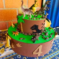 Torta dinosauri