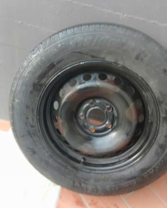 Ruota  di scorta a 5 fori Nissan Qashqai
