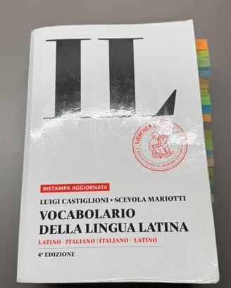 Dizionario lingua latina