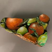 La Sicilia-sasso dipinto a mano