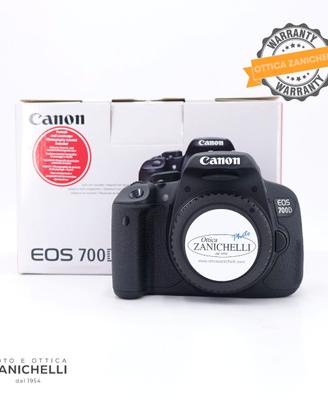 Canon EOS 700D Body 1182 Scatti Usato (G996)