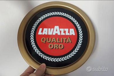 VECCHIO VASSOIO CAFFE' LAVAZZA QUALIT ORO VINTAGE