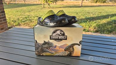 zoccoli tipo Crocs tema Jurassic World