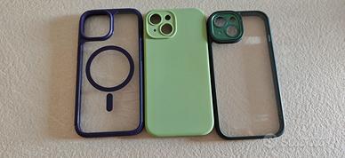 Lotto 3 Cover per Apple iPhone 15
