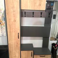 Mobile Ingresso, Armadio Appendiabiti Porta Scarpe