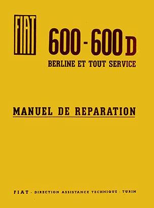 COMPENDIO FIAT 600 600D BERLINE 1962