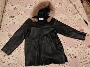 Giacca vintage donna in pelle
