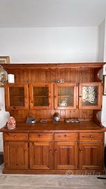 Credenza 4 ante + divano letto