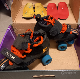 PATTINI ROLLER DERBY CRAZY DBX5 custom NUOVI mis37
