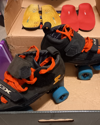 PATTINI ROLLER DERBY CRAZY DBX5 custom NUOVI mis37