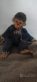 Pupazzo vintage mr Bim monkey scimmia