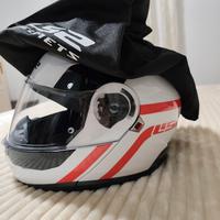 casco donna modulare per moto 