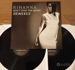 Rihanna Don't Stop The Music 2 x Vinile 12 Promo