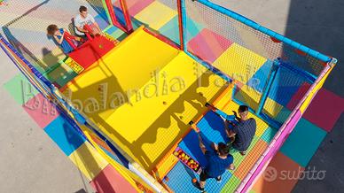 Gioco Struttura Cannoncini Spara Palline x Bambini