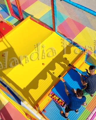 Gioco Struttura Cannoncini Spara Palline x Bambini